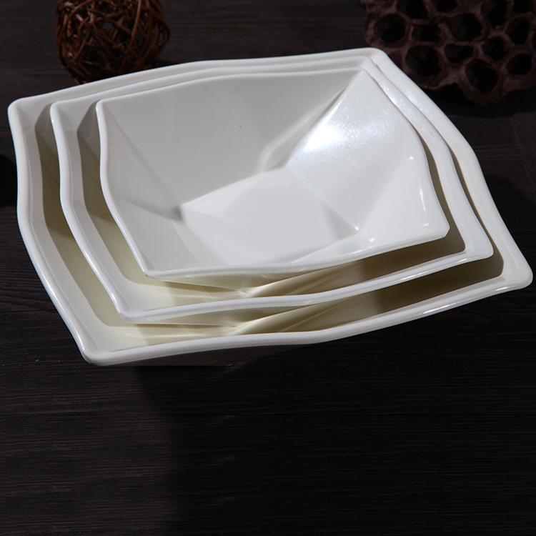 Square Melamine Deep Plate